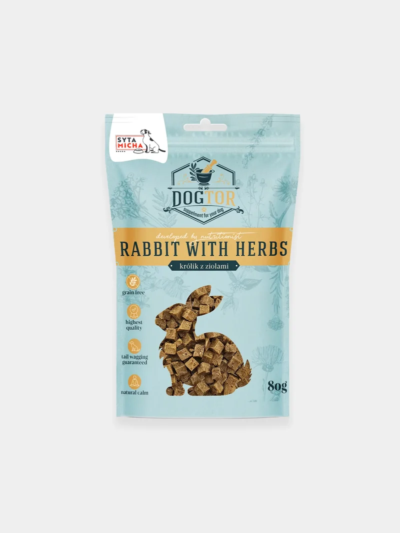 Friandises pour chien - Apaisante Lapin 🐇 et herbes - Syta Micha