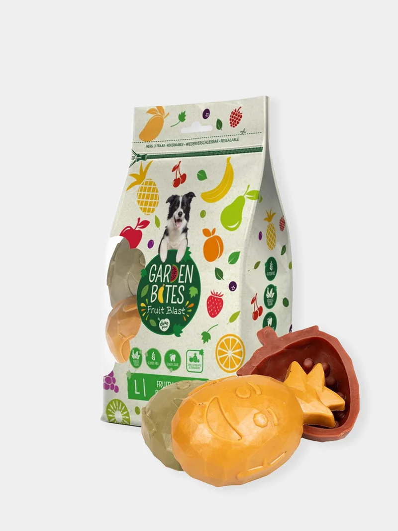 Friandises à mâcher pour chien - Garden Bites Fruity Buddies