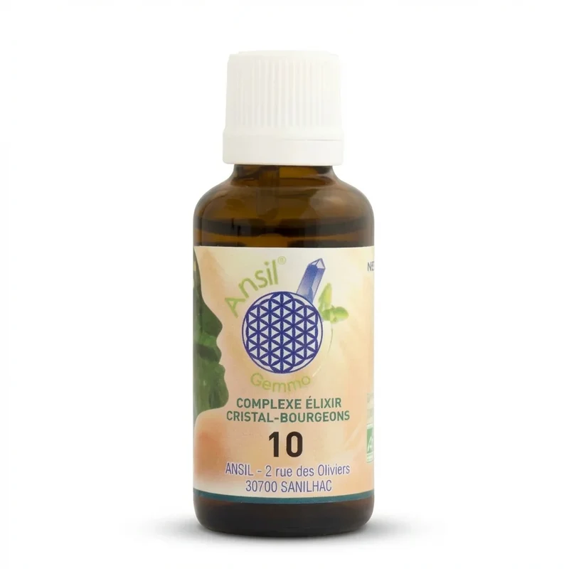 Complexe bio Citrine, Romarin, Genévrier et Figuier - 30 ml - Ansil