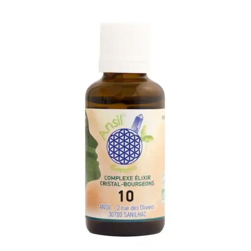 Complexe bio Citrine, Romarin, Genévrier et Figuier - 30 ml - Ansil