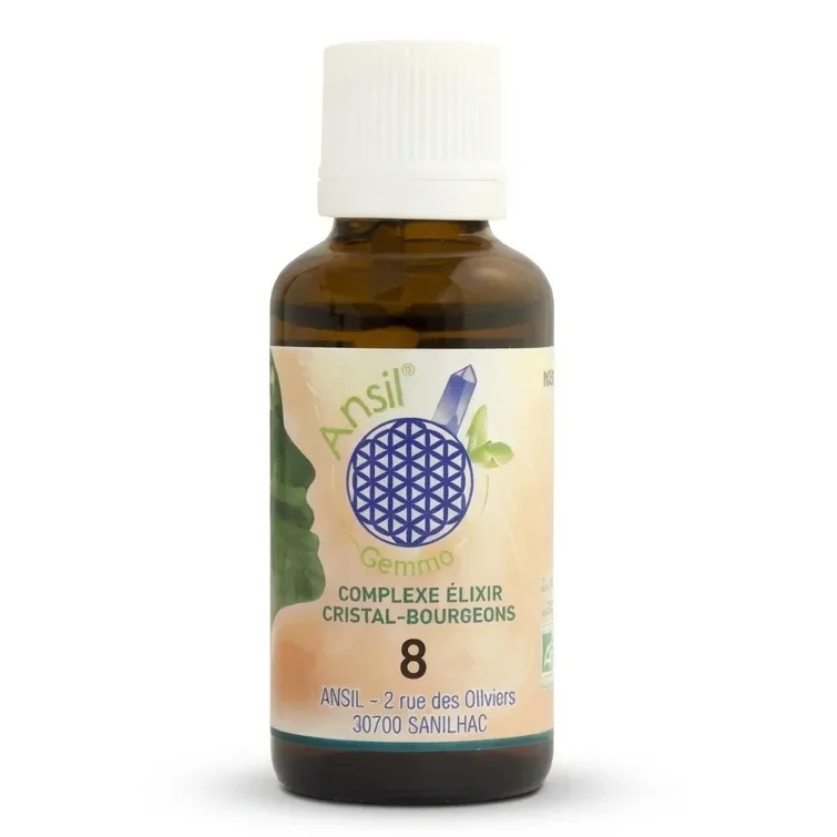 Complexe bio Aigue-Marine, Cassis, Aubépine et Figuier - 30 ml - Ansil