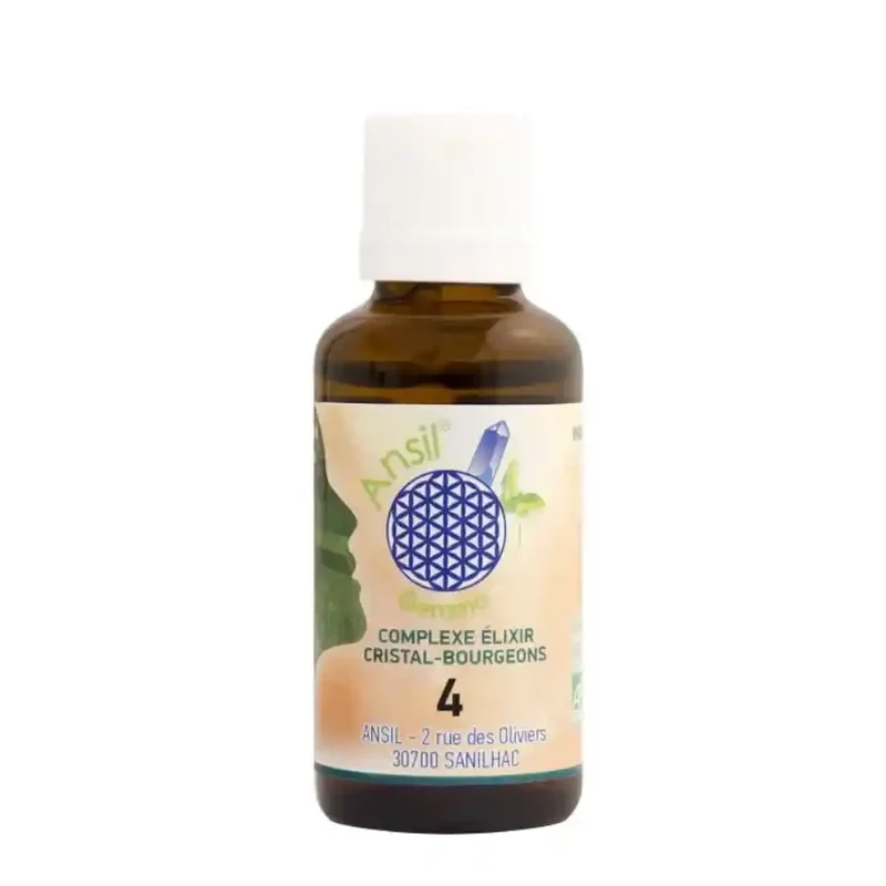 Complexe bio d’Hémimorphite, d’Eglantier, de Cassis et de Sequoia - 30 ml - Ansil