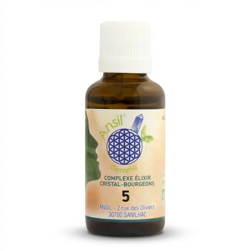 Complexe bio de Rhodochrosite, Framboisier, Airelle & Tilleul - 30 ml - Ansil