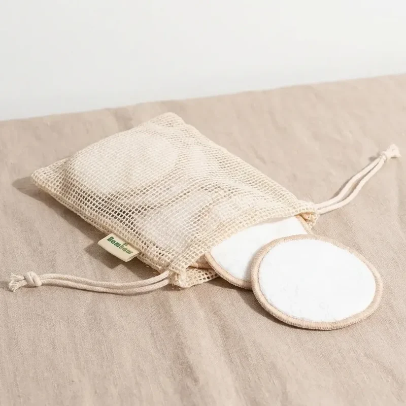 Boîte de 10 lingettes démaquillantes lavables – Bambaw