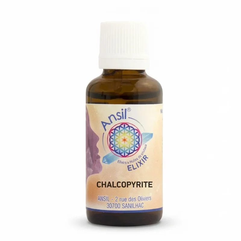 Chalcopyrite Elixir de cristal - 30 ml - Ansil