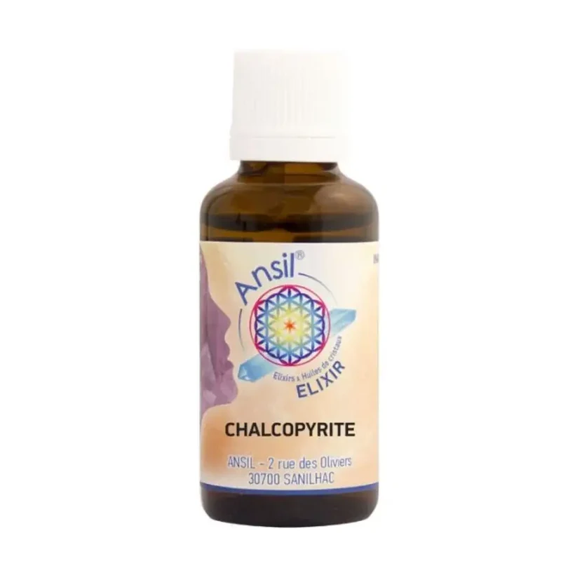 Chalcopyrite Elixir de cristal - 30 ml - Ansil