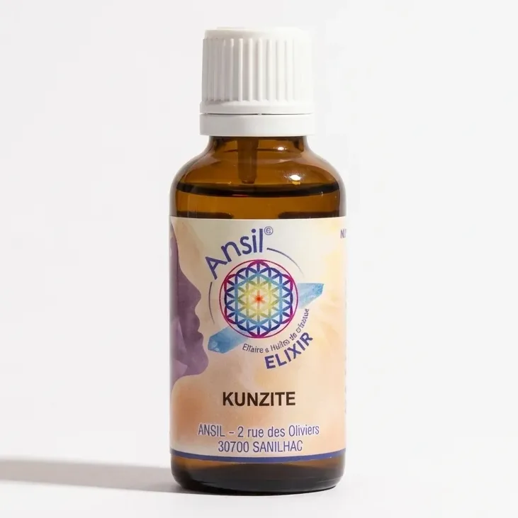 Kunzite Elixir de cristal - 30 ml - Ansil