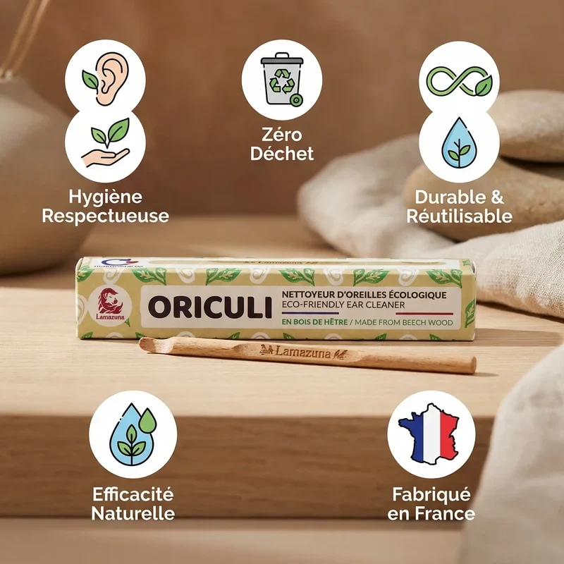 Oriculi en bois de hêtre français - Lamazuna