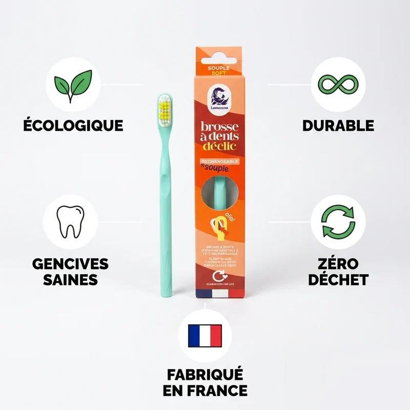 Brosse à Dents rechargeable - Souple - Lamazuna