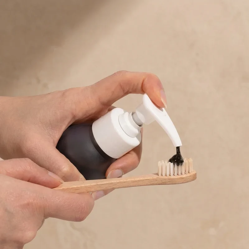 Bouteille en Verre Rechargeable pour Dentifrice - 80 ml - Pimpant