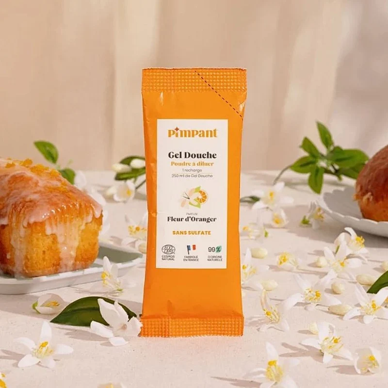 Recharge Gel douche à Diluer - Fleur d'oranger - Pimpant