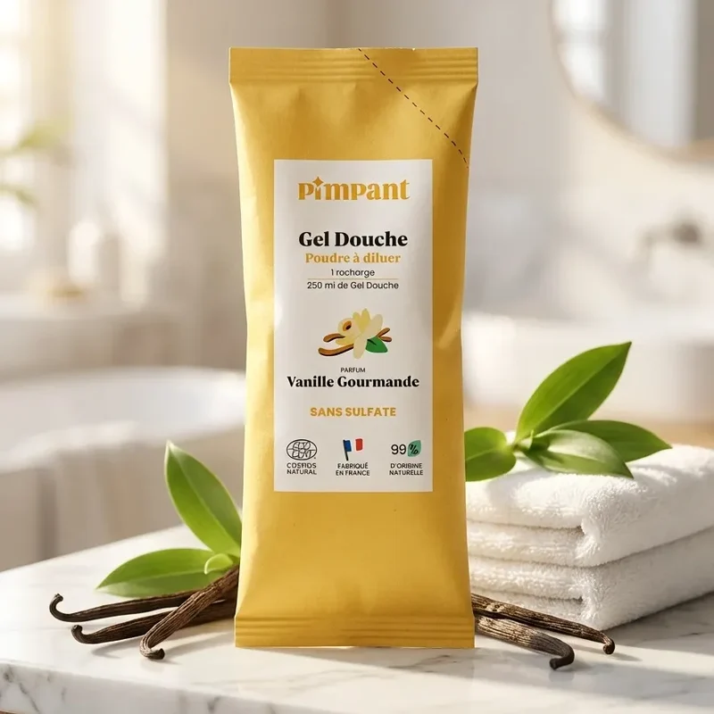 Recharge de Gel douche à Diluer - Vanille Gourmande - Pimpant