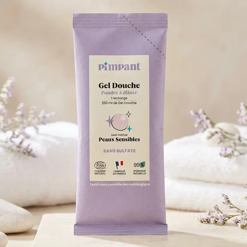 Kit Découverte Gel Douche en Poudre - Peaux Sensibles - Pimpant
