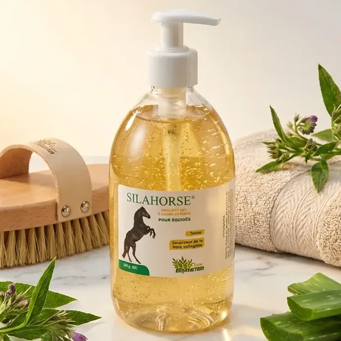 Silahorse - Gel pour Articulations, Tendons, Blessures du Cheval - Labo Demeter