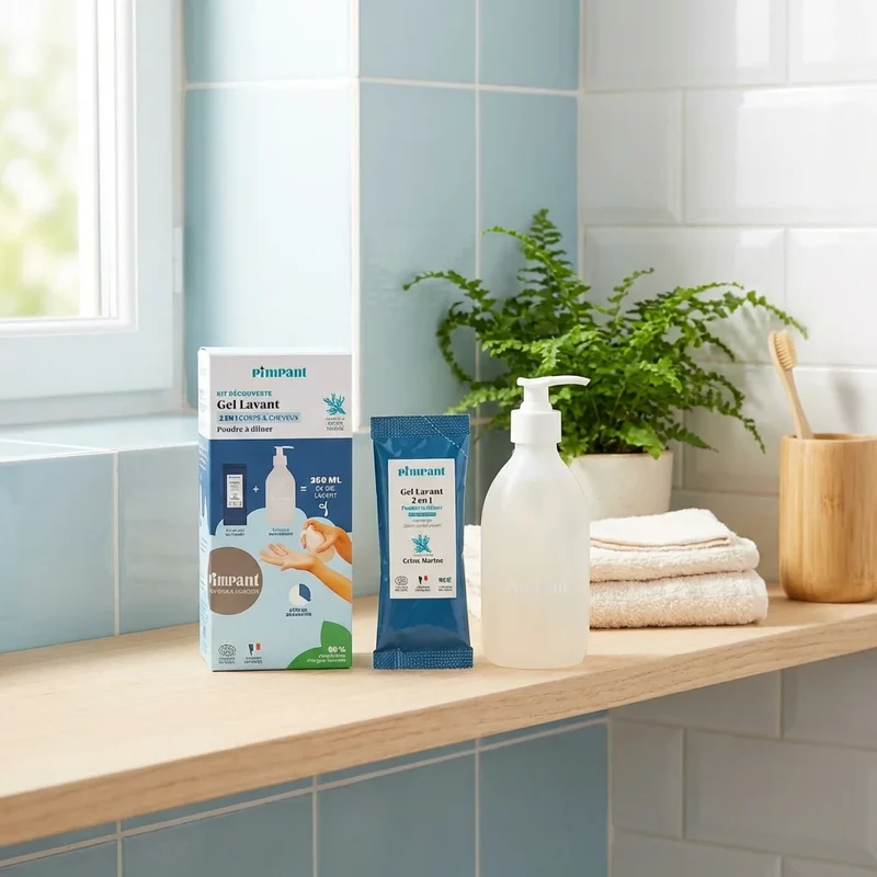 Kit Découverte Gel Lavant en Poudre - Pimpant