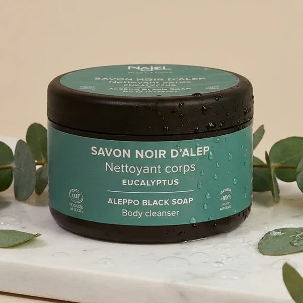 Savon noir d'Alep - Eucalyptus - 180 g - Najel
