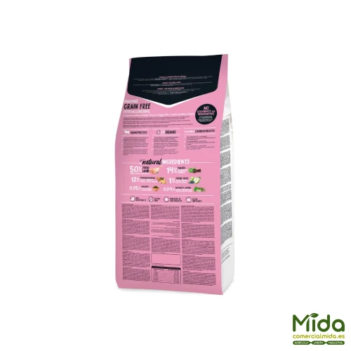 Pienso OWNAT Grain Free Hypo Mini Lamb para Perros Mini