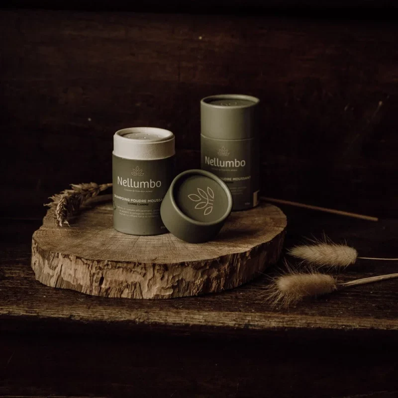 Shampoing poudre moussant doux et écologique