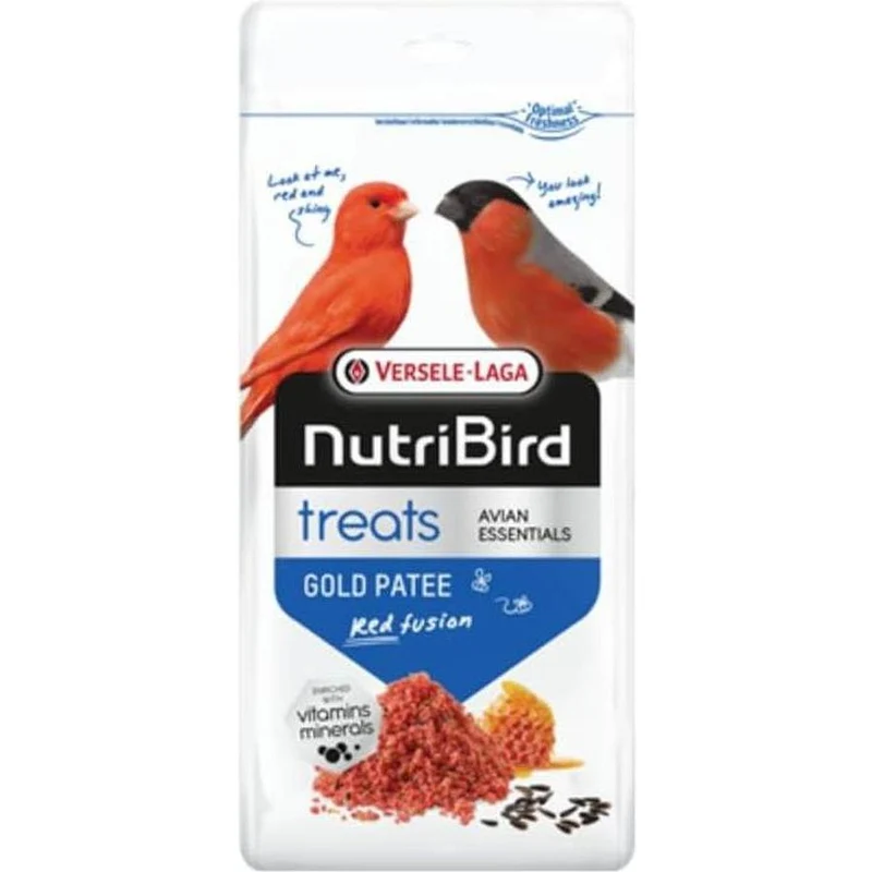 VERSELE LAGA NutriBird Treats Gold Patee Red Fusion Miel 250g