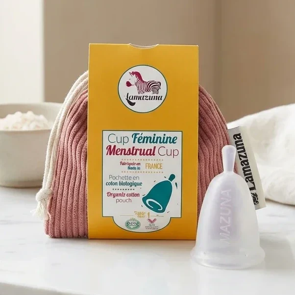 Cup menstruelle avec pochon - taille 1 - Lamazuna