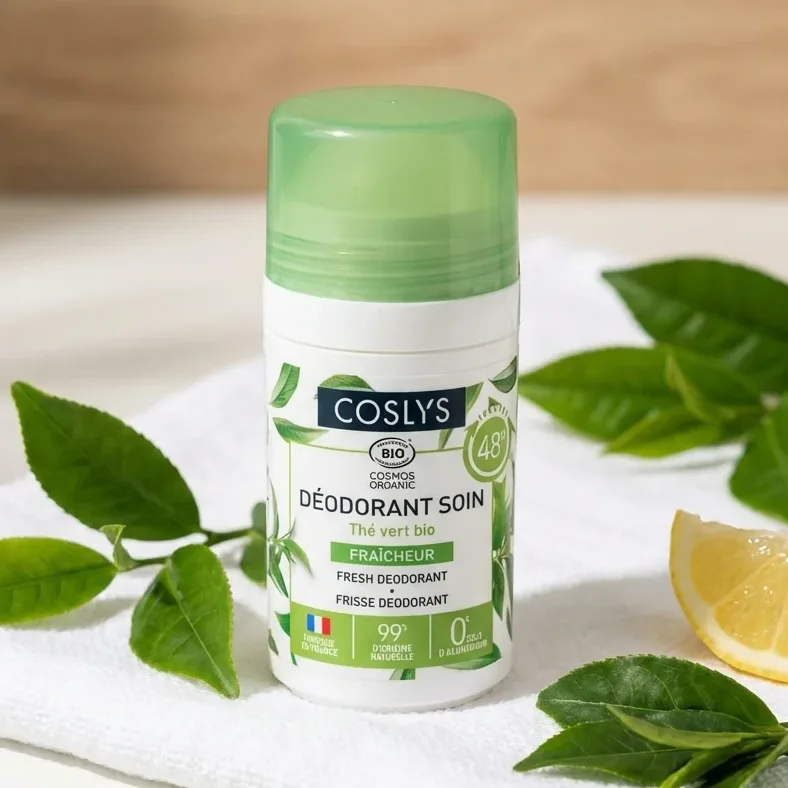 Déodorant - Thé vert bio - 50ml - Coslys
