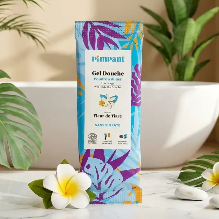 Recharge de Gel douche à Diluer - Fleur de tiaré - Pimpant
