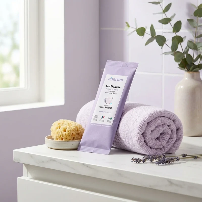 Recharge de Gel douche Sans Parfum à Diluer - Peaux sensibles - Pimpant