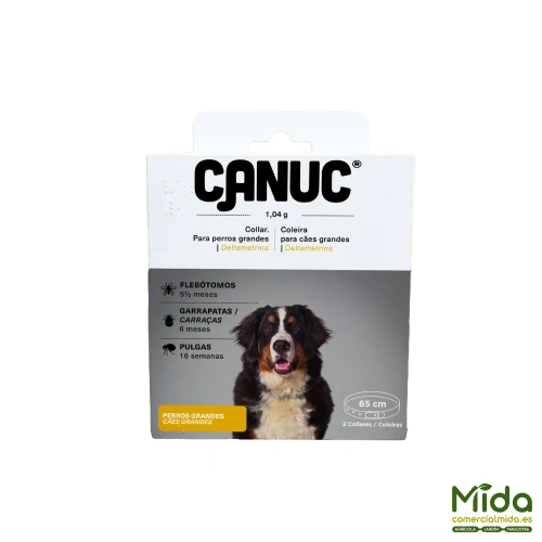 Quimunsa CANUC Collar Antiparasitario Deltametrina para Perros