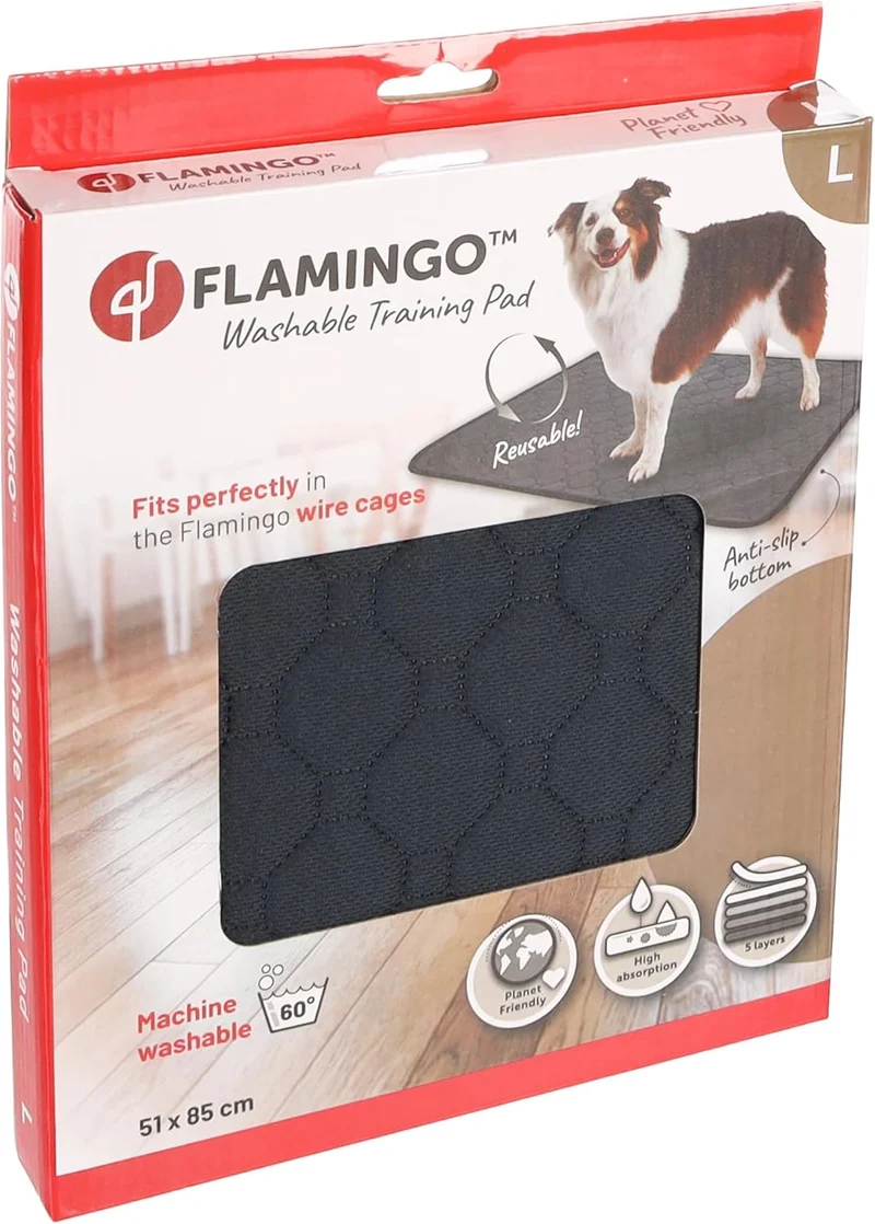 FLAMINGO Tapis Patsy Gris 85cm