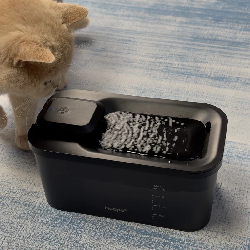 Fontaine à eau pour chat sans fil silencieuse