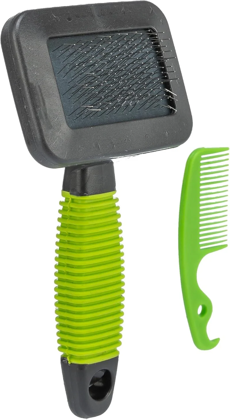 TRIXIE Brosse Soft pour Rongeurs 7x13 cm Vert
