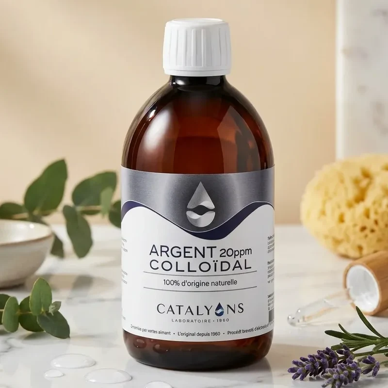 Argent Colloïdal 20ppm - Catalyons - 500ml