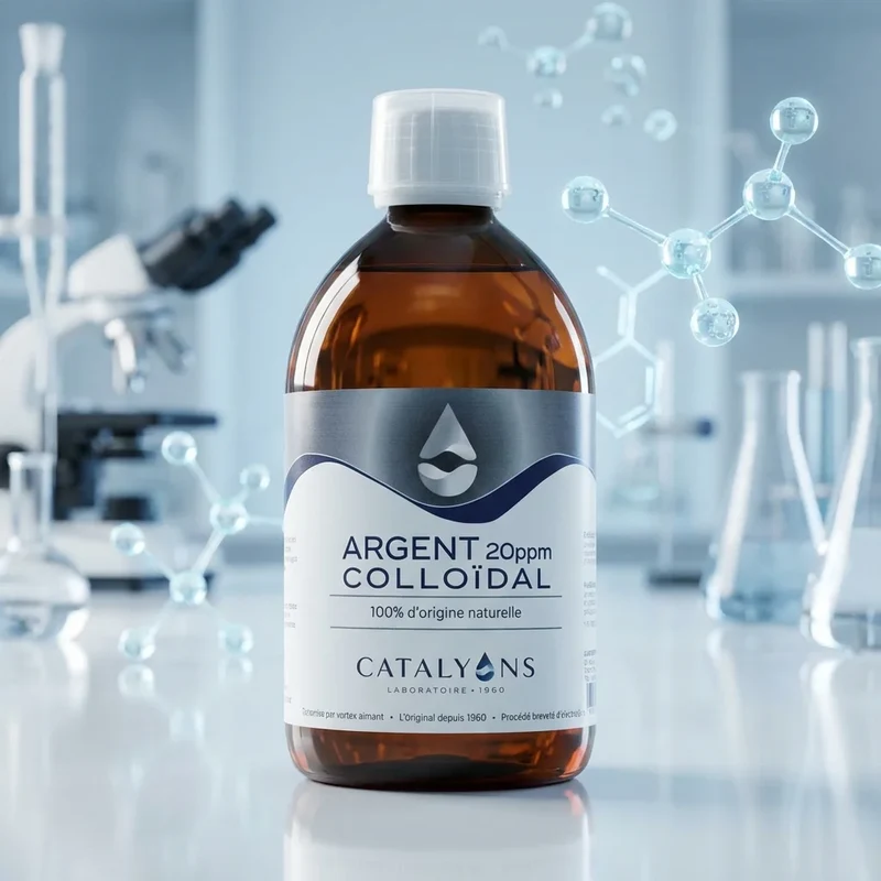 Argent Colloïdal 20ppm - Catalyons - 500ml