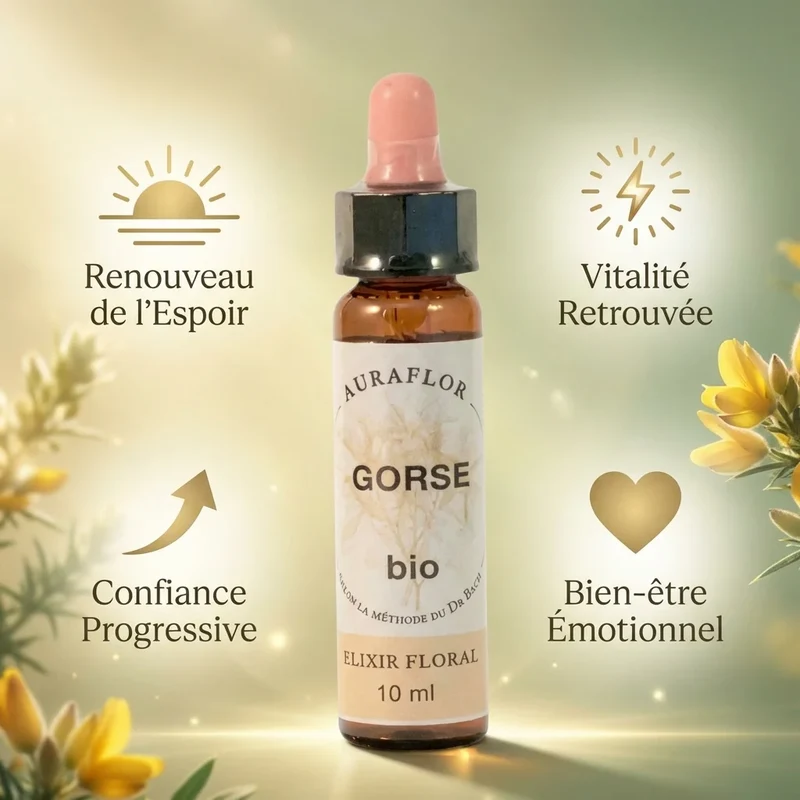 Fleur de Bach Ajonc (Gorse) Bio - 10 ml - Dioter