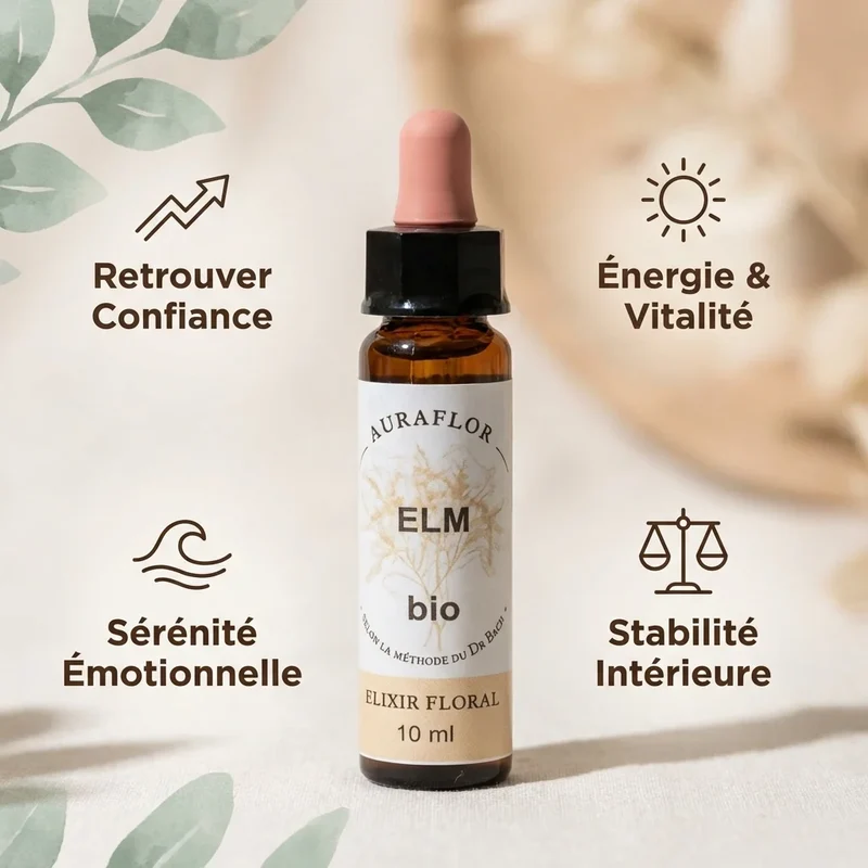 Fleur de Bach Orme (Elm) bio - 10 ml - Dioter
