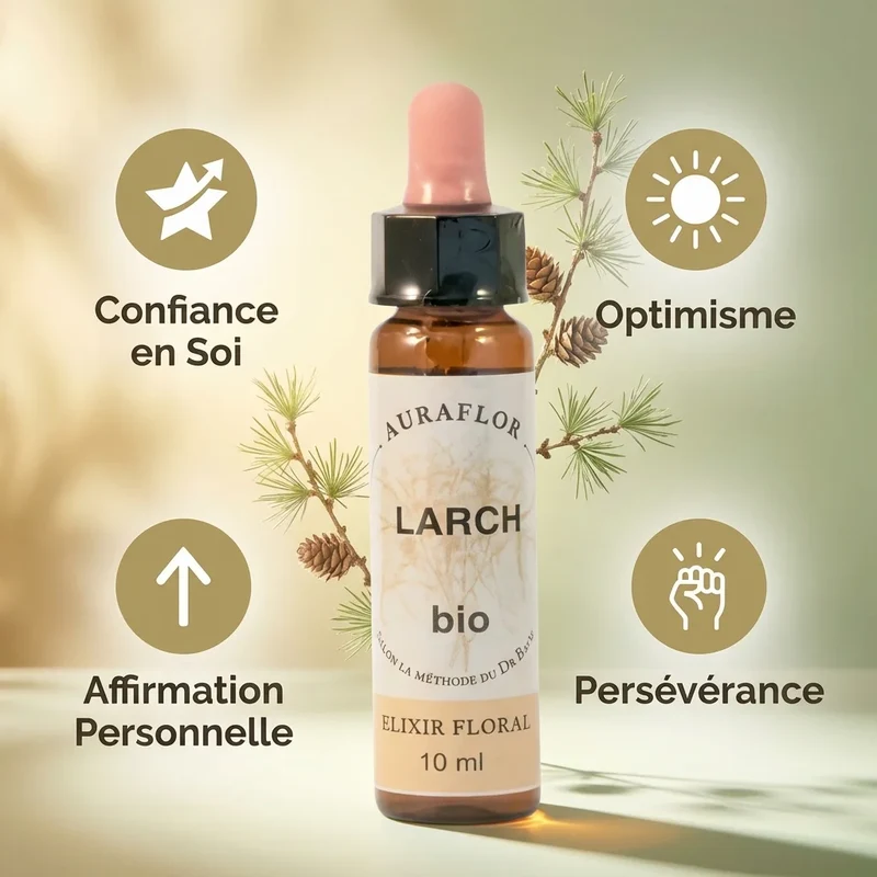 Fleur de Bach Mélèze Bio - 10 ml - Dioter