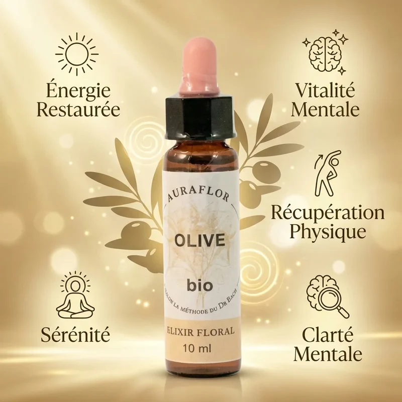 Fleur de Bach Olivier Bio - 10 ml - Dioter