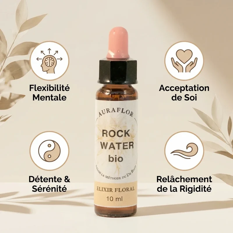 Fleur de Bach Eau de roche bio - 10 ml - Dioter