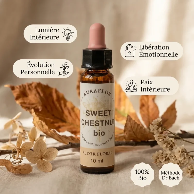 Fleur de Bach Châtaigner Bio - 10 ml - Dioter