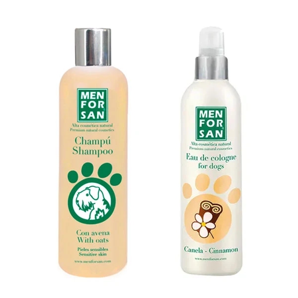 PACK MENFORSAN AVENA Y CANELA: champú + agua de colonia