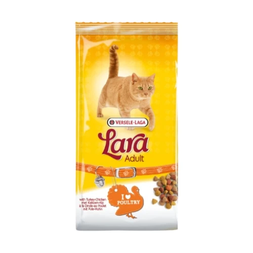 Lara Adulte Croquettes pour chats au poulet et à la dinde