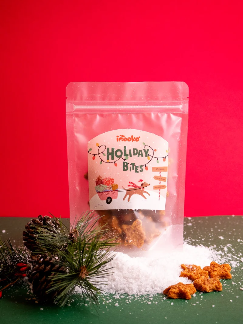 Friandises de Noël pour chien - Holiday Bites 🦃🎅 - inooko
