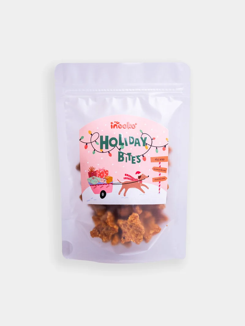 Friandises de Noël pour chien - Holiday Bites 🦃🎅 - inooko