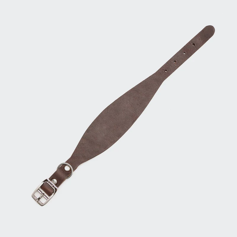 Collier en cuir pour lévrier