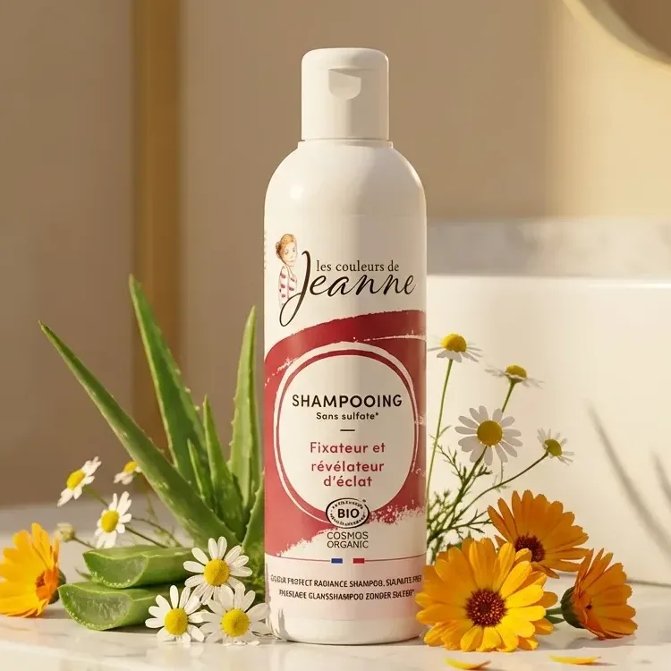 Shampoing Fixateur & Révélateur d'Éclat Bio - 230 ml - Les Couleurs de Jeanne
