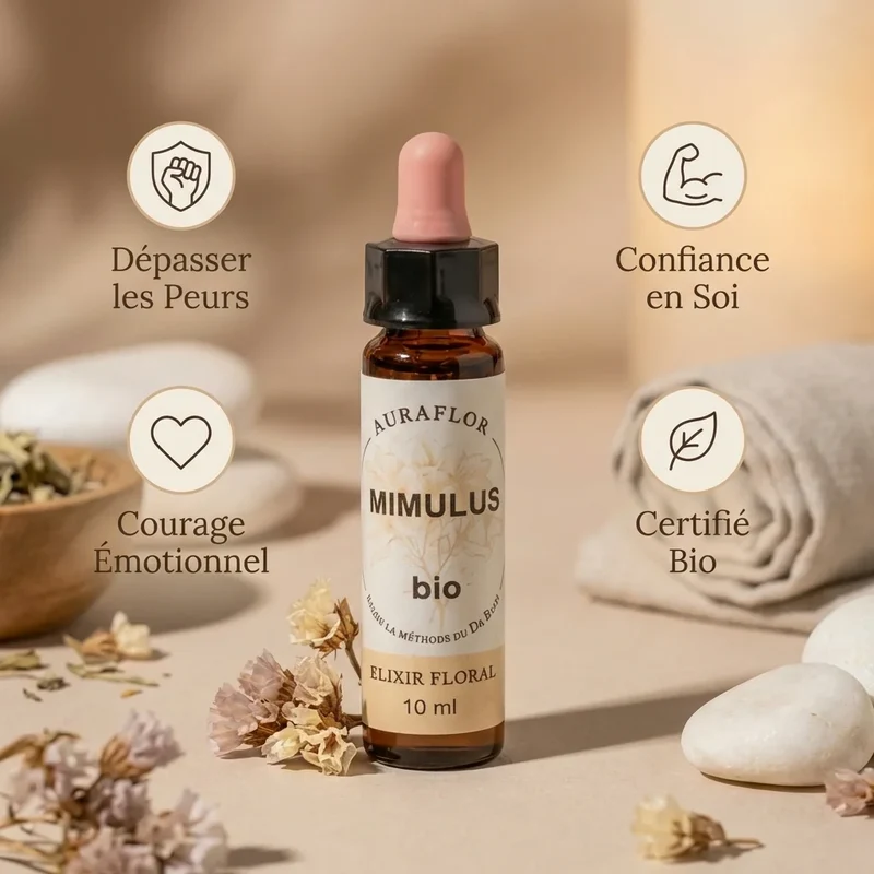 Fleur de Bach Mimule bio - 10 ml - Dioter