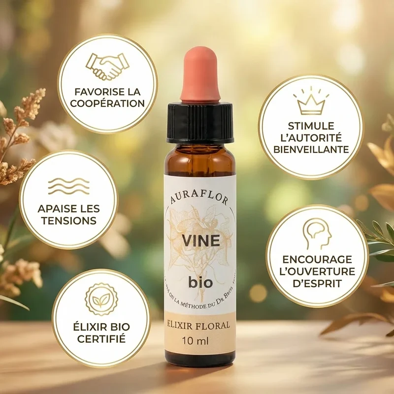 Fleur de Bach vigne bio - 10 ml - Dioter