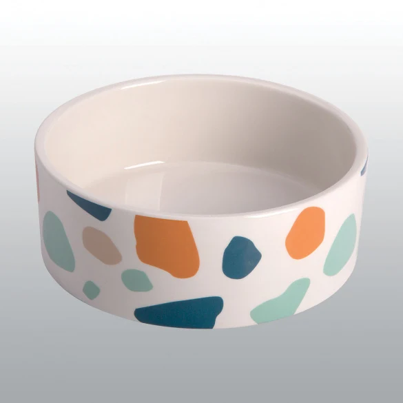 Gamelle en céramique avec motifs