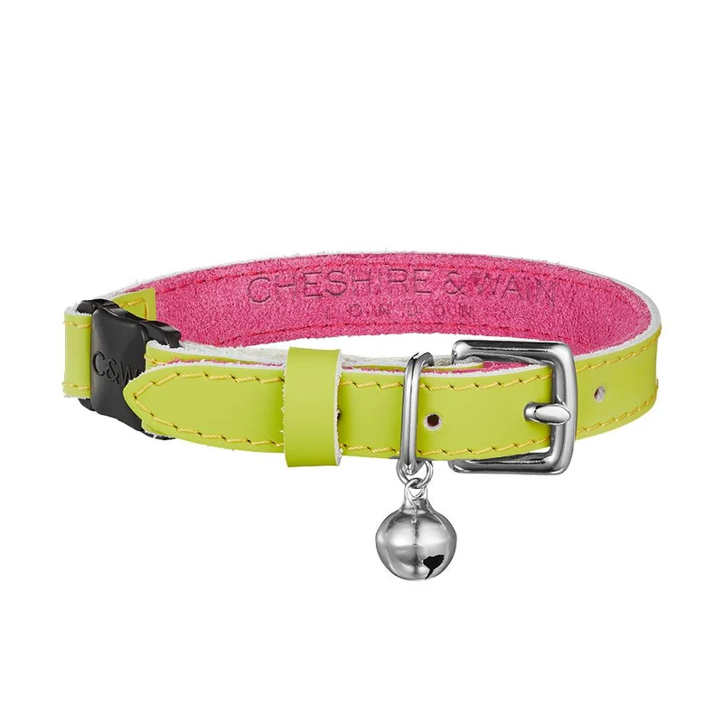 Collier pour chat en cuir Louis Wain