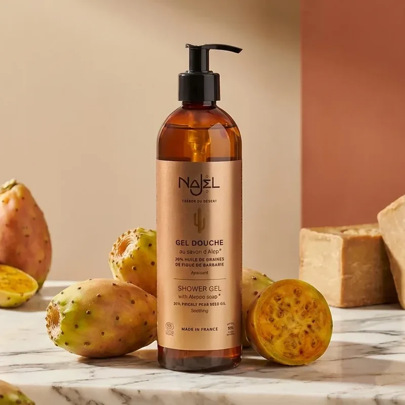 Gel Douche Huile de Figue de Barbarie - 500 ml - Najel